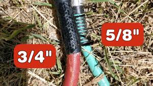 5 8 vs 3 4 inch garden hose what s the