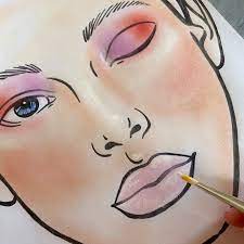 face charts for your makeup