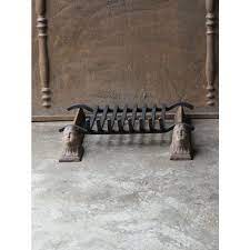 Antique Fireplace Log Grate H686