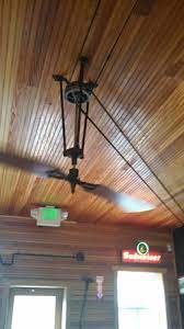 unique ceiling fan system picture of