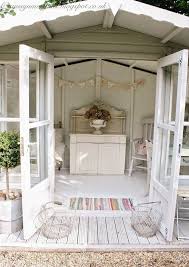 Shabby Chic Outdoor Decor Shed Interior