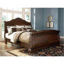 Your search stops here at factory direct furniture 4 u of asheboro. B553 78 Ashley Furniture North Shore Dark Brown King Sleigh Bed