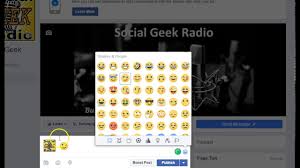 adding emoji s to facebook posts you