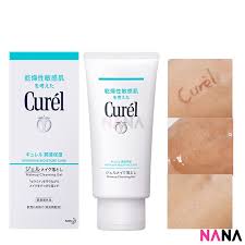 curel makeup cleansing gel 130g for