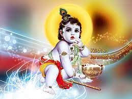 baby krishna lord krisha digital art