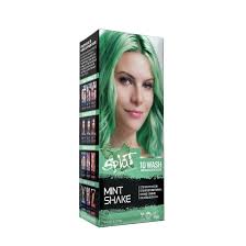 mint shake green semi permanent hair