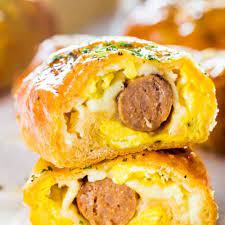 Sausage Egg Roll Recipe gambar png