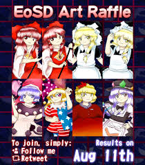 Ryann1908 (Commissions open!) on X: To commemorate EoSD's 20th  anniversary, I'm hosting another art raffle in the game's style! I'm also  using this to bring light to my EoSD-styled fangame, which I
