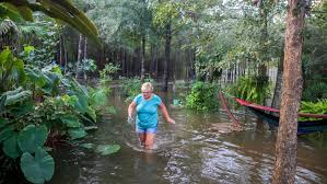 Areas That Were Hit By Hurricane Harvey In 2017 Are Now Facing Heavy Rainfall And Flooding As Tropical Depression Imelda Churns Through The Houston Region Creditcredit Ilana Panich Linsman For The