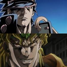 Jotaro can stop time for 5 seconds and he uses it (refer to time stop) in the 9th second of dio's time stop, and at this moment, za warudo's time stop has jotaro had barely enough time. æ‹³ãƒ­ãƒ¼ Manga Anime Games News Japan Only On Twitter Your Best 11 Best Fighte Anime Manga Manga Anime Bestfight 3rd Yan Wang Vs Zong Wu 2nd Jotaro Vs Dio 1st
