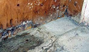 concrete floor water damage repair an