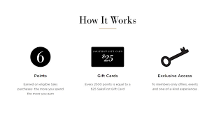 Offered by saks fifth avenue, it offers the same rewards for purchases at saks fifth avenue, as well as rewards for everyday purchases such as gas and groceries. Luxe Fashion Reward Programs Saksfirst