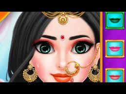 indian royal wedding doll makeup