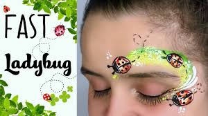 ladybug face paint tutorial you