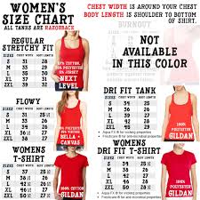 14 Most Popular Red Shirt Size Chart