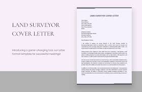 free land surveyor cover letter