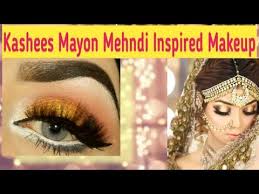 mehndi mayon makeup mehndi bride