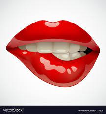 red lips royalty free vector image