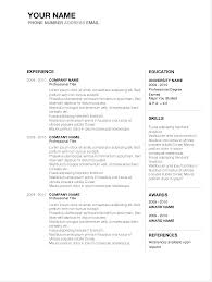 Resume Free It Resumeateates Download Samples Objectives
