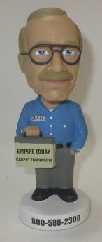 empire today carpet man bobble head