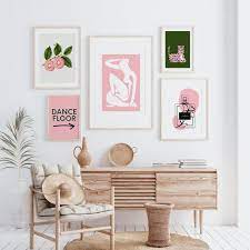 Trendy Wall Art Matisse Pink