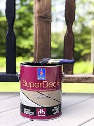 how to paint a deck grace in my space