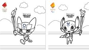 Print out olympic sports coloring sheets of gymnastics, athletics, swimming, equestrian, rowing, hockey, skiing. Download These Free Craft And Colouring Pages Featuring The Tokyo 2020 Olympic Mascots