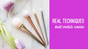 real techniques bold metals brushes