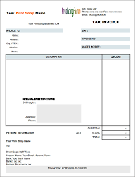 Blank Tax Invoice Template 16 Customisable Templates To