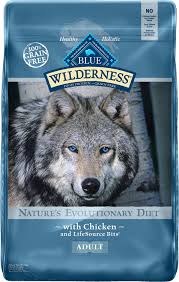 Blue Buffalo Wilderness Chicken Recipe Grain Free Dry Dog Food 11 Lb Bag