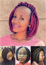 Box braids have been around since the 90's but the thing with this style is that they never get old, in fact they are becoming a gorgeous classic that her long hair is piled high into an extraordinary high bun and just look at all that color. 50 Exquisite Box Braids Hairstyles That Really Impress