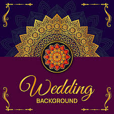 indian wedding card background images