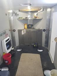 my enclosed trailer fish house ice