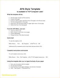 006 Apa Format Example Paper Template Elegant Style Research