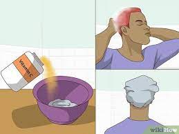 vitamin c remove permanent hair dye