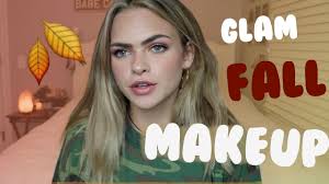 glam fall makeup tutorial fall get