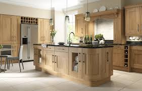 rustic oak shaker kitchen collection