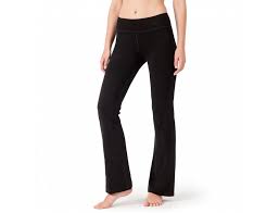 Naviskin Women S Bootcut Yoga Pants Bootleg Pants Back