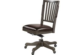 Modern and glam, this desk chair is just what your home office needs. Aspenhome Oakford Armless Office Chair Morris Home Office Task Chairs
