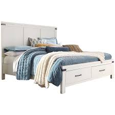 new castle king storage bed 2626 671