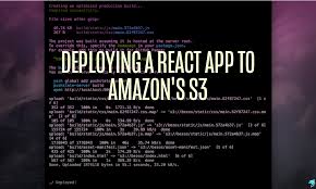 deploying a react app to s3