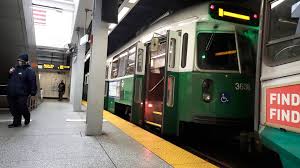 man s while trying to board boston