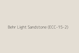 Behr Light Sandstone Ecc 15 2 Color