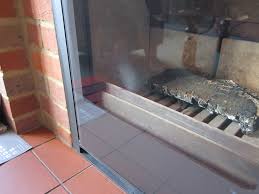 stove glass has gone cloudy