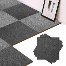 matte woollen designer carpet tiles