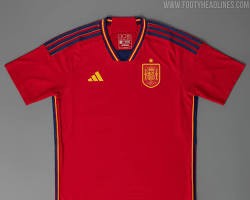 Image of Spain 2024 World Cup Home Kit