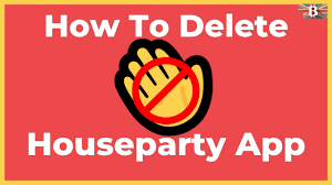 how to delete houseparty app iphone