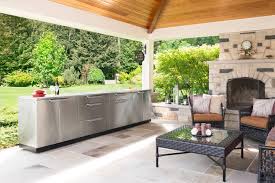 stainless steel outdoor kitchens at