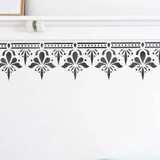 Border Stencil For Painting Walls And