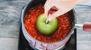 how to make candy apples any color